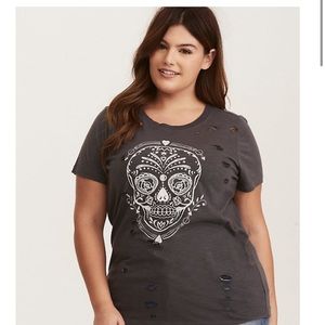 Torrid Distressed Graphic Tee